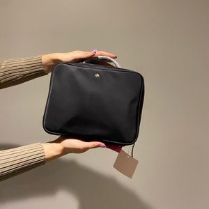 Kate spade Jae travel cosmetic bag black